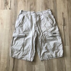 ROOTS JEANS Men's Beige Cargo Shorts